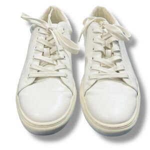 Banana Republic Nick White Sneakers Men 9.5 Minimal Clean Core Streetwear